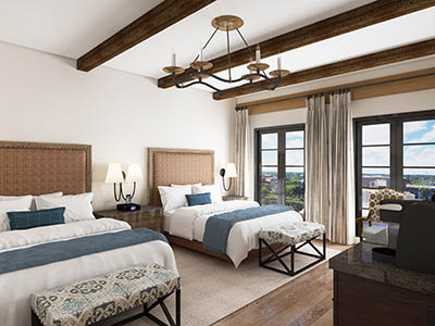 Truax Hotel Guestroom, Temecula,CA